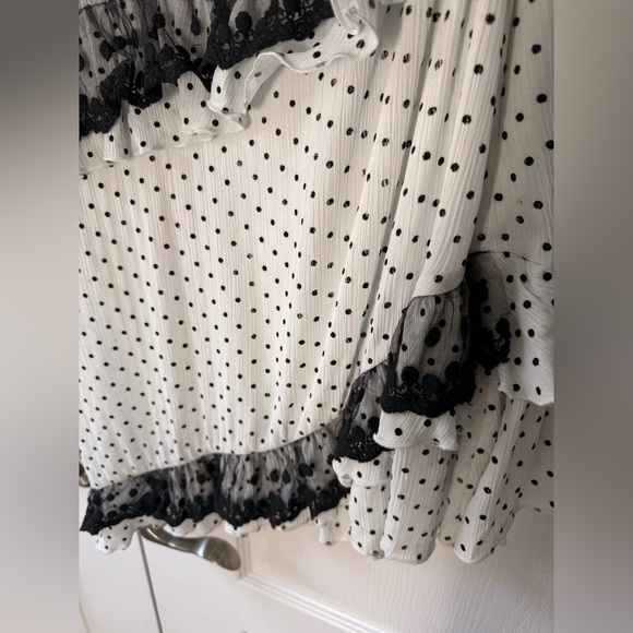 Polka Dot Ruffle Dress - Picture 4 of 5